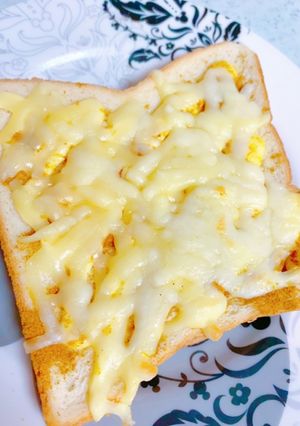 チーズカレートースト-レシピのメイン写真