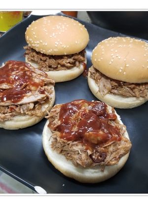 炊飯器でほろほろBBQポーク♪-レシピのメイン写真