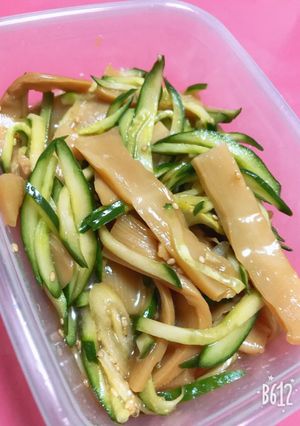 胡瓜とメンマの中華風おつまみ-レシピのメイン写真