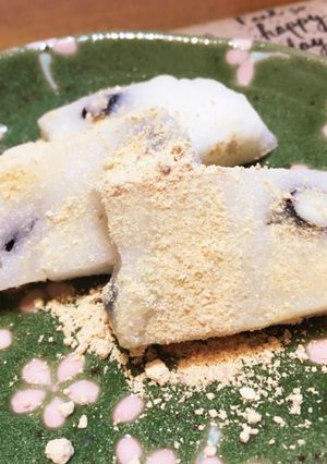 HBで黒豆餅-レシピのメイン写真