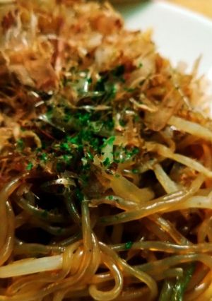 しらたきの焼きそば風ダイエットメシ-レシピのメイン写真