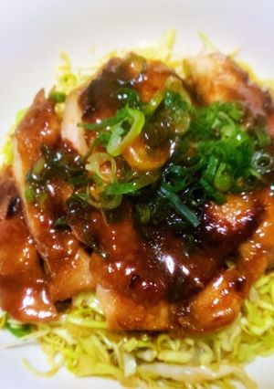 中華風鶏のてりやき丼、醤油鶏飯-レシピのメイン写真