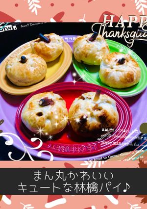 まん丸かわいいキュートな林檎パイ♪-レシピのメイン写真