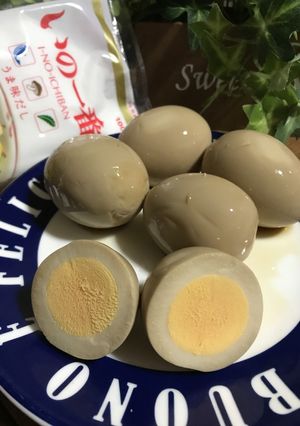 いの一番でさらに美味しい味玉♡-レシピのメイン写真