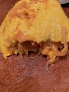 ツナと玉ねぎとコーンのチーズオムレツ-レシピのメイン写真