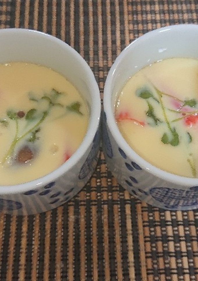 渋皮栗入りの茶わん蒸し-レシピのメイン写真