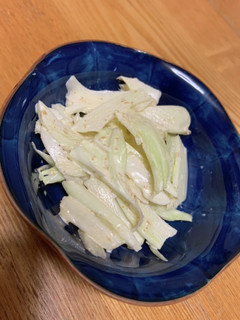 キャベツの芯の消費に☆納豆のタレマヨ和え-レシピのメイン写真