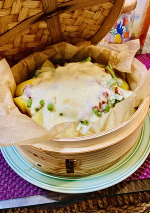 じゃがいもといんげんのケチャチせいろ蒸し-レシピのメイン写真