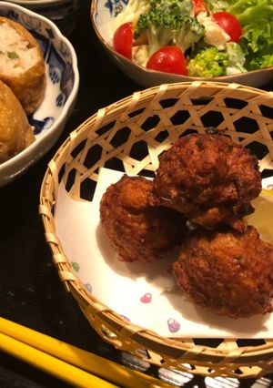 蓮根が好きだから〜蓮根あられ団子✨-レシピのメイン写真