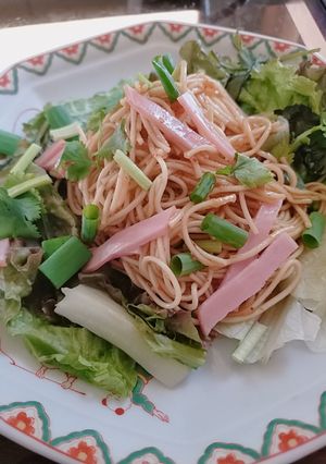 簡単!!茹でて混ぜるだけ!辛味噌和え素麺-レシピのメイン写真
