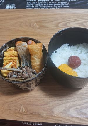 旦那様お弁当。11月7日。-レシピのメイン写真