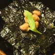 毎日の納豆●味つけ海苔とサンドして