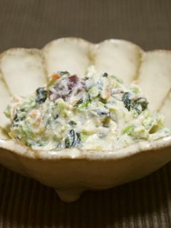 食物繊維豊富!さつまいもの白和え-レシピのメイン写真