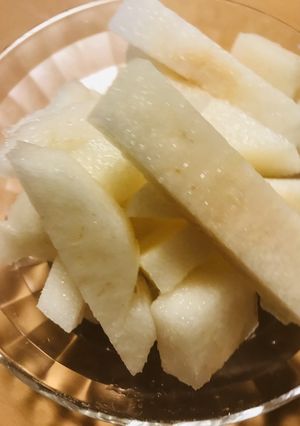 梨のスティックカット-レシピのメイン写真
