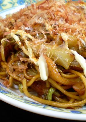 節約レシピ★平天入り焼きそば(´艸｀)-レシピのメイン写真