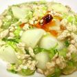 蕪の鶏ミンチ中華あん
