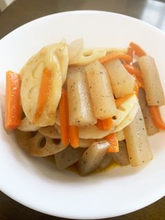 色々食感きんぴら-レシピのメイン写真
