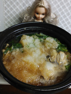 リカちゃん♡牡蠣おろし醤油鍋˖*♬೨-レシピのメイン写真