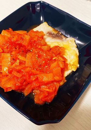 メカジキのソテー☆トマトソース掛け-レシピのメイン写真