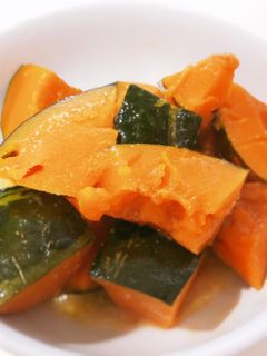 砂糖なしでも甘い かぼちゃの塩麹煮-レシピのメイン写真