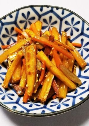 さつまいもきんぴら-レシピのメイン写真