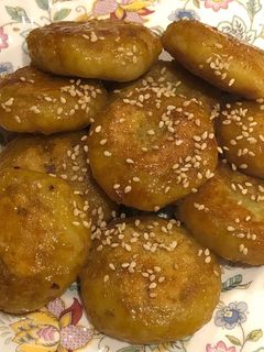 さつまいもの団子、みたらしときな粉-レシピのメイン写真