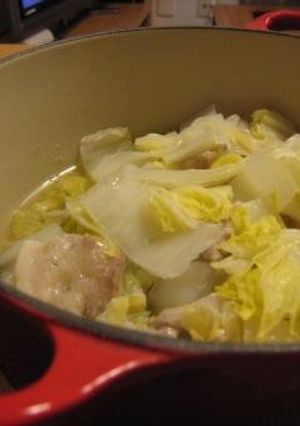 白菜と豚バラ肉のかさね蒸し-レシピのメイン写真
