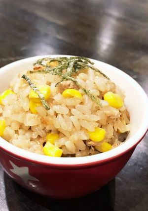 炊飯器におまかせツナコーン飯-レシピのメイン写真