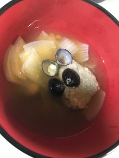 しじみとつみれのスープ-レシピのメイン写真
