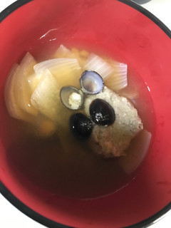 しじみとつみれのスープ-レシピのメイン写真