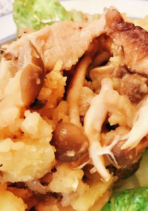 きのこじゃがバター＊肉料理の付け合わせに-レシピのメイン写真