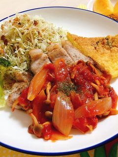 洋食屋さんのポークソテー☆トマトソース-レシピのメイン写真