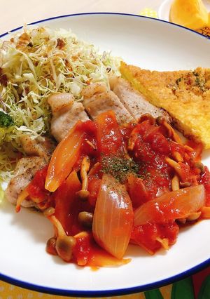 洋食屋さんのポークソテー☆トマトソース-レシピのメイン写真