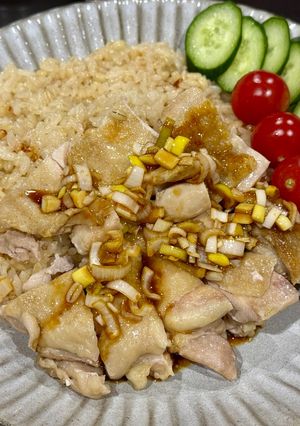 炊飯器シンガポールライス♪海南鶏飯-レシピのメイン写真