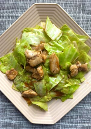 春キャベツと鶏の味噌炒め-レシピのメイン写真