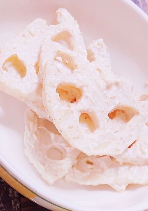 れんこんの胡麻ネーズ和え-レシピのメイン写真