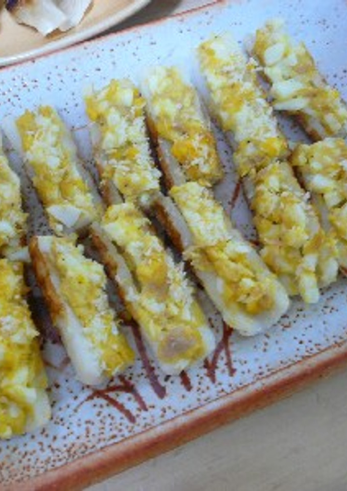ちくわのツナたまごマヨ乗せ焼き☆-レシピのメイン写真