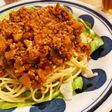 野菜たっぷり本格ミートソース