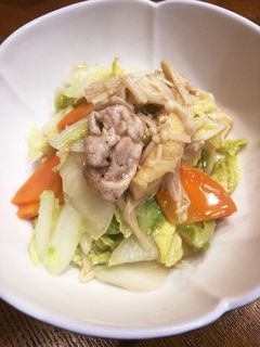 白菜の炒め物-レシピのメイン写真
