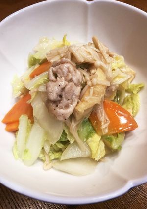 白菜の炒め物-レシピのメイン写真