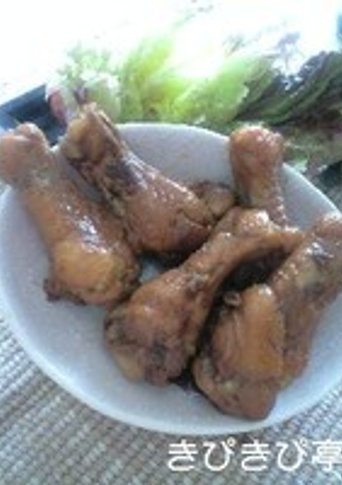 ☆簡単☆手羽のてりてり煮☆-レシピのメイン写真