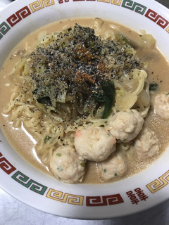 クリーミー胡麻味噌ラーメン♪-レシピのメイン写真