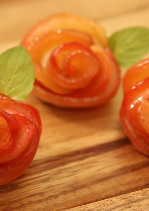 簡単！華やか！ 薔薇のアップルパイ-レシピのメイン写真