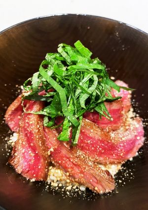 和風ステーキ丼-レシピのメイン写真