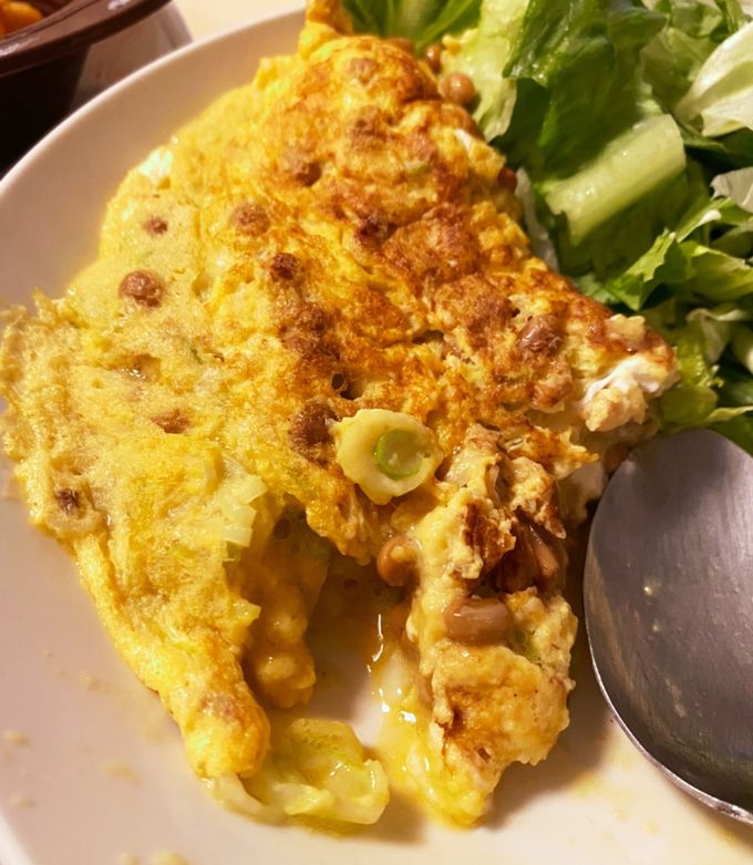 ズボラでokふわふわ激ウマ納豆オムレツ by 簡単イルカセラピー