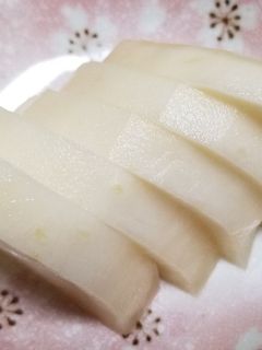 簡単大根のビール漬け-レシピのメイン写真