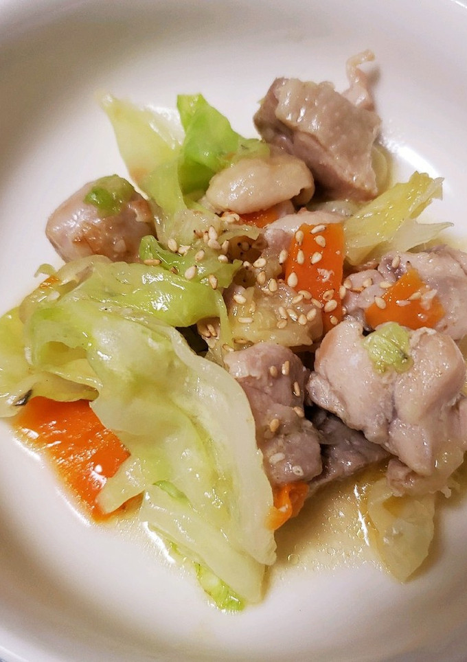 簡単♪鶏と野菜の塩麹炒め-レシピのメイン写真