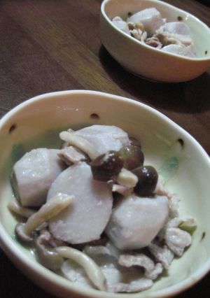 味付け簡単！里芋と豚バラの煮物-レシピのメイン写真
