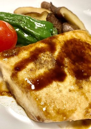 超簡単バルサミコ酢でメカジキソテー-レシピのメイン写真