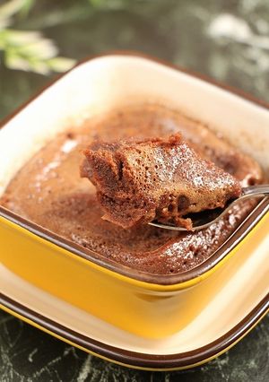 レンジで簡単！半熟チョコレート-レシピのメイン写真